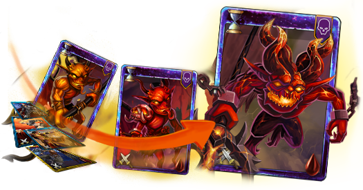 Evolution des Cartes Kings and Legends: Evolution des Cartes